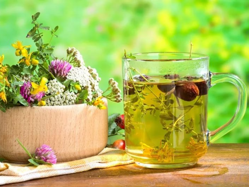 Употребляйте травяные чаи