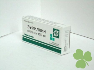 Эуфиллин в таблетках при кашле 