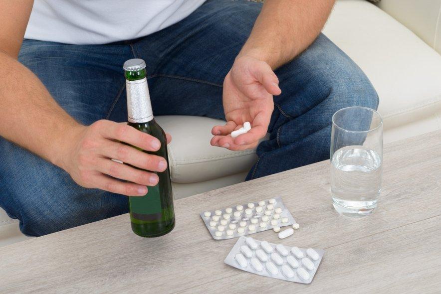 Употребление алкоголя при приеме лекарства