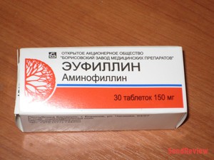 Применение эуфиллина в таблетках при частом кашле у взрослых 