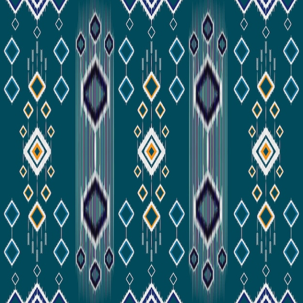 Икат узоры и рисунки в повседневной одежде